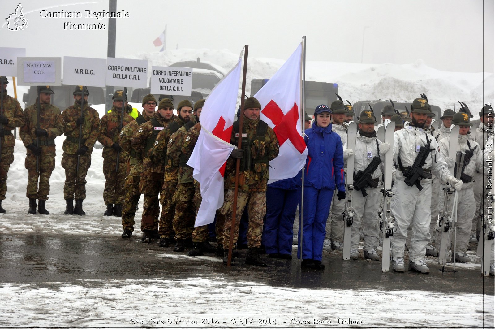 Sestriere 5 Marzo 2018 - CaSTA 2018 - Croce Rossa Italiana- Comitato Regionale del Piemonte