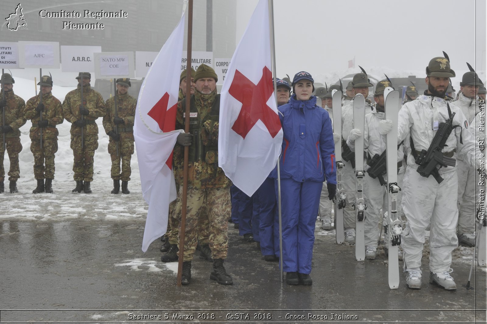 Sestriere 5 Marzo 2018 - CaSTA 2018 - Croce Rossa Italiana- Comitato Regionale del Piemonte