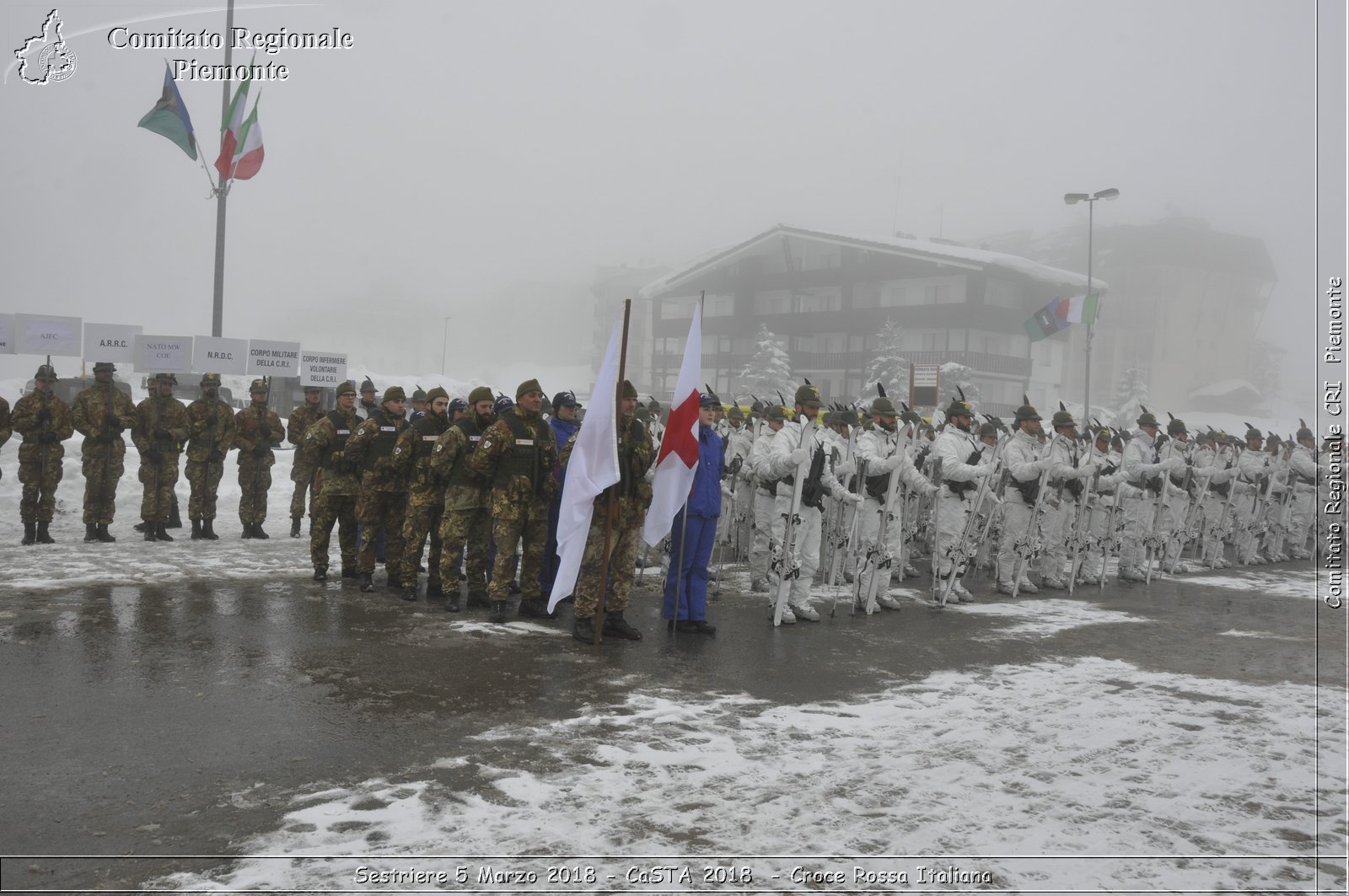 Sestriere 5 Marzo 2018 - CaSTA 2018 - Croce Rossa Italiana- Comitato Regionale del Piemonte