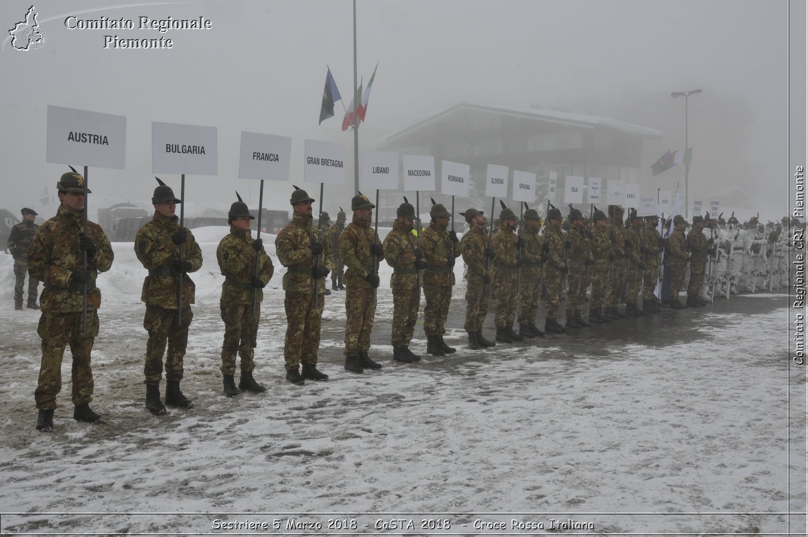 Sestriere 5 Marzo 2018 - CaSTA 2018 - Croce Rossa Italiana- Comitato Regionale del Piemonte