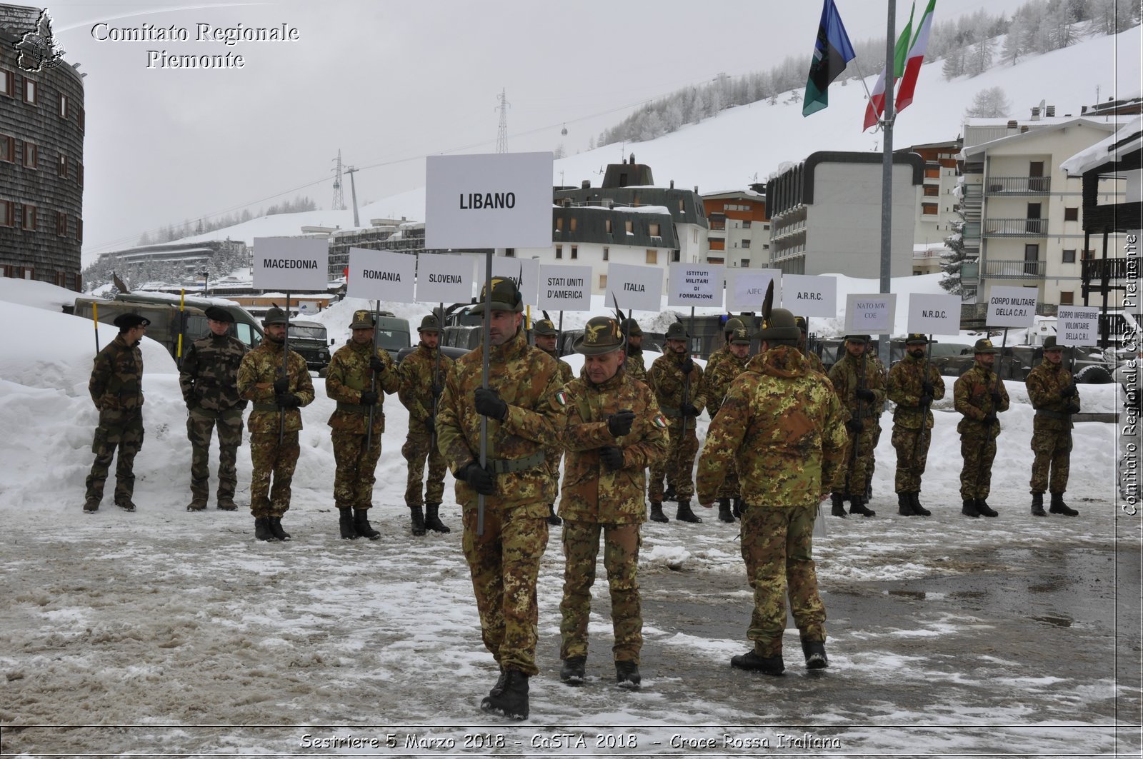 Sestriere 5 Marzo 2018 - CaSTA 2018 - Croce Rossa Italiana- Comitato Regionale del Piemonte