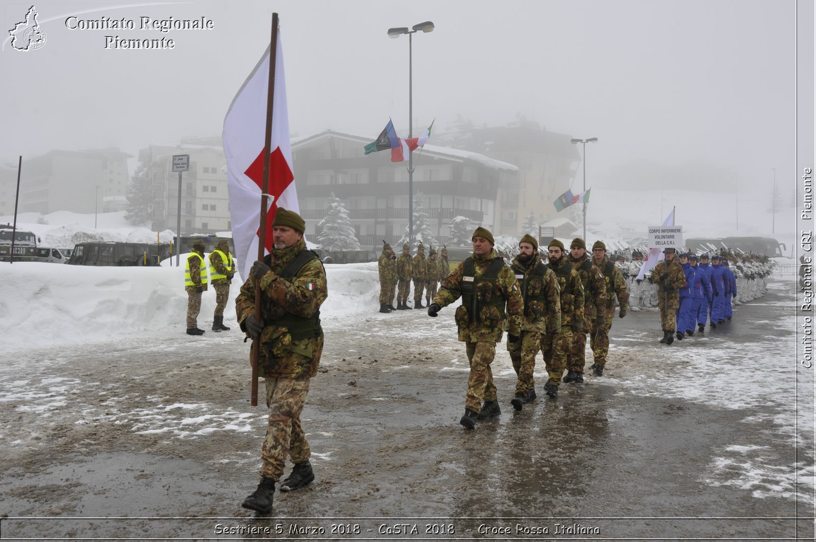 Sestriere 5 Marzo 2018 - CaSTA 2018 - Croce Rossa Italiana- Comitato Regionale del Piemonte