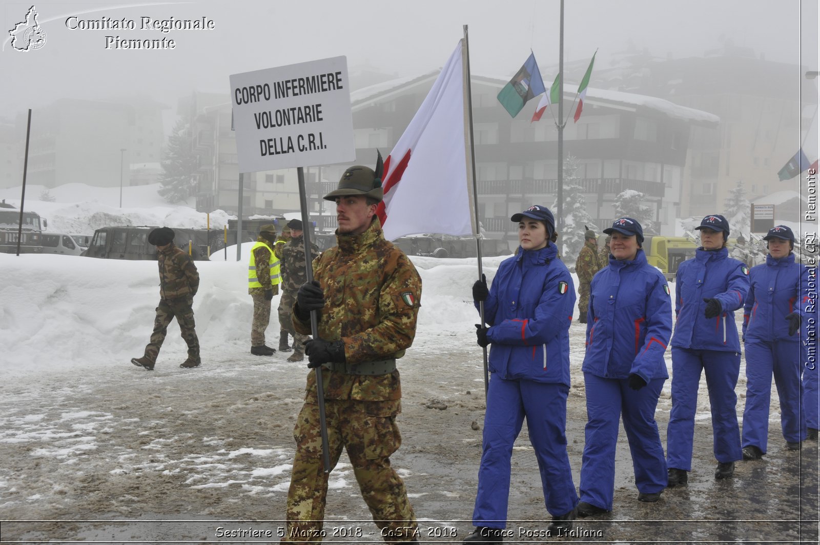 Sestriere 5 Marzo 2018 - CaSTA 2018 - Croce Rossa Italiana- Comitato Regionale del Piemonte