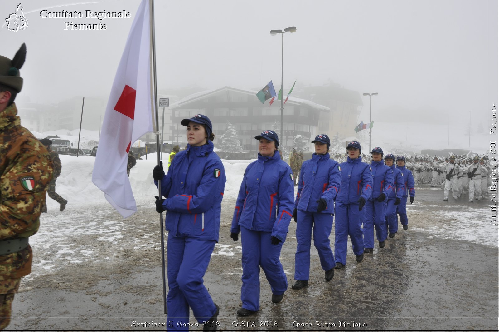 Sestriere 5 Marzo 2018 - CaSTA 2018 - Croce Rossa Italiana- Comitato Regionale del Piemonte