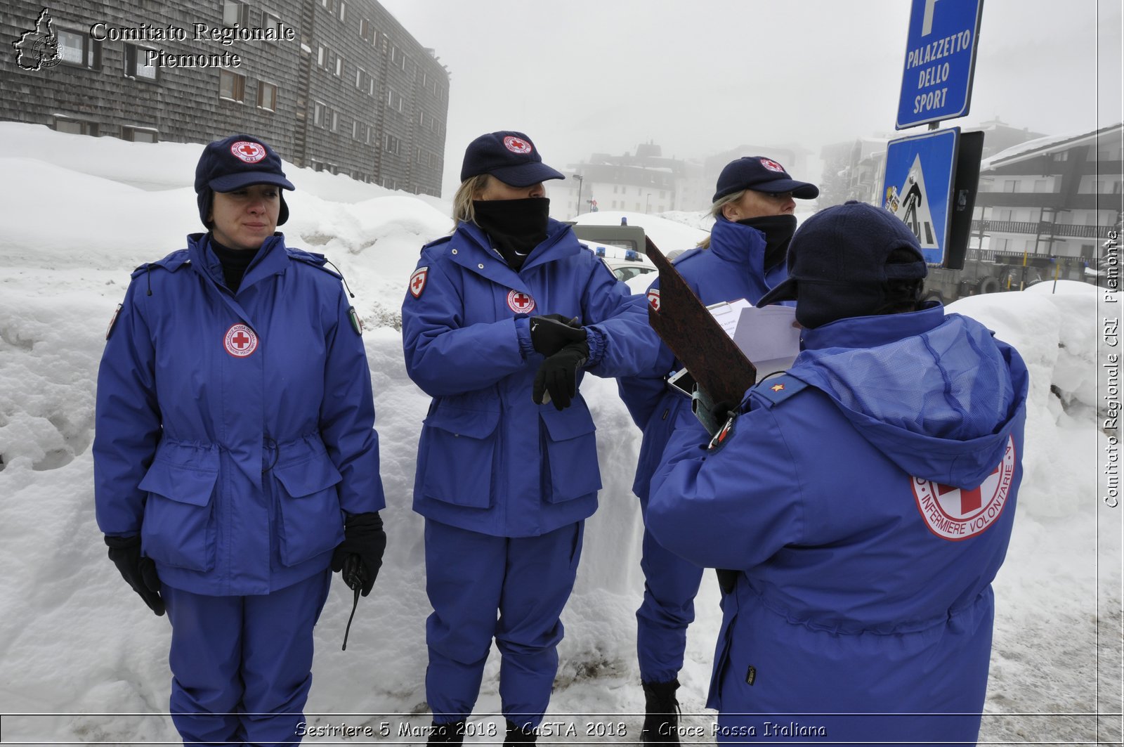 Sestriere 5 Marzo 2018 - CaSTA 2018 - Croce Rossa Italiana- Comitato Regionale del Piemonte