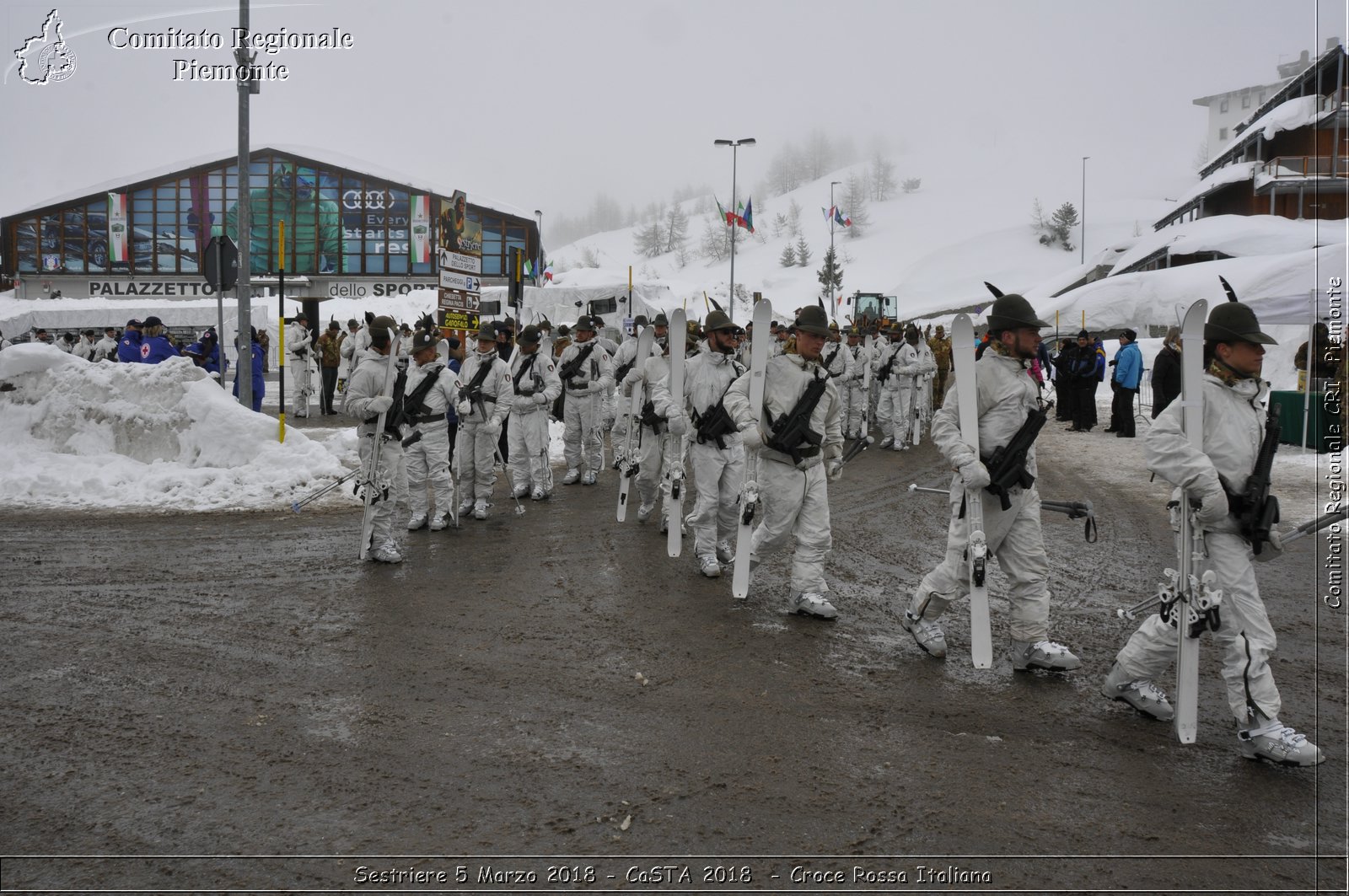 Sestriere 5 Marzo 2018 - CaSTA 2018 - Croce Rossa Italiana- Comitato Regionale del Piemonte