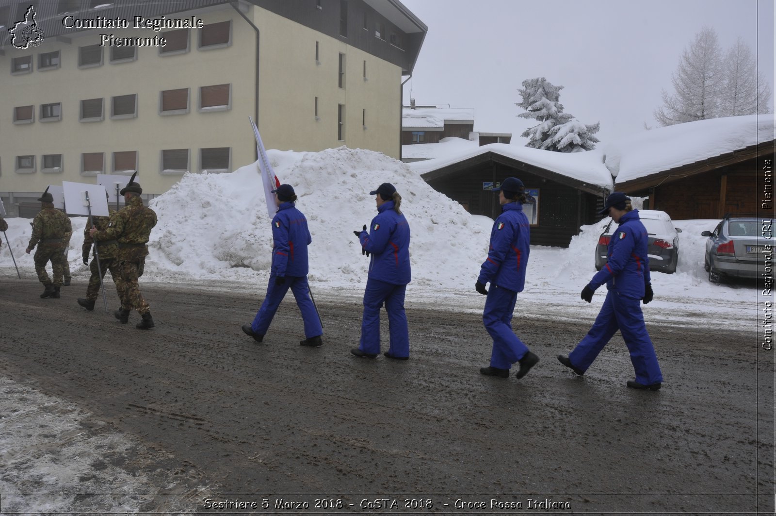 Sestriere 5 Marzo 2018 - CaSTA 2018 - Croce Rossa Italiana- Comitato Regionale del Piemonte