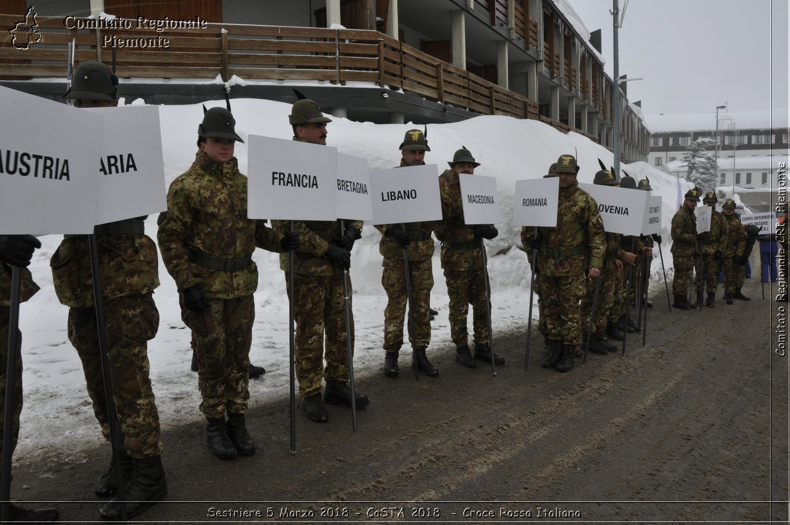 Sestriere 5 Marzo 2018 - CaSTA 2018 - Croce Rossa Italiana- Comitato Regionale del Piemonte