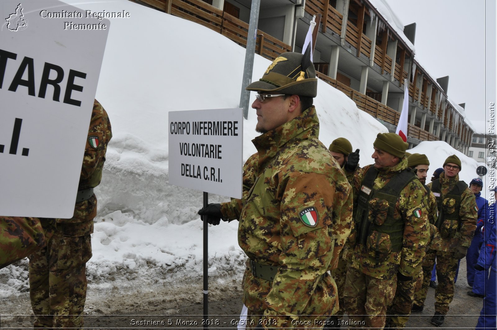 Sestriere 5 Marzo 2018 - CaSTA 2018 - Croce Rossa Italiana- Comitato Regionale del Piemonte