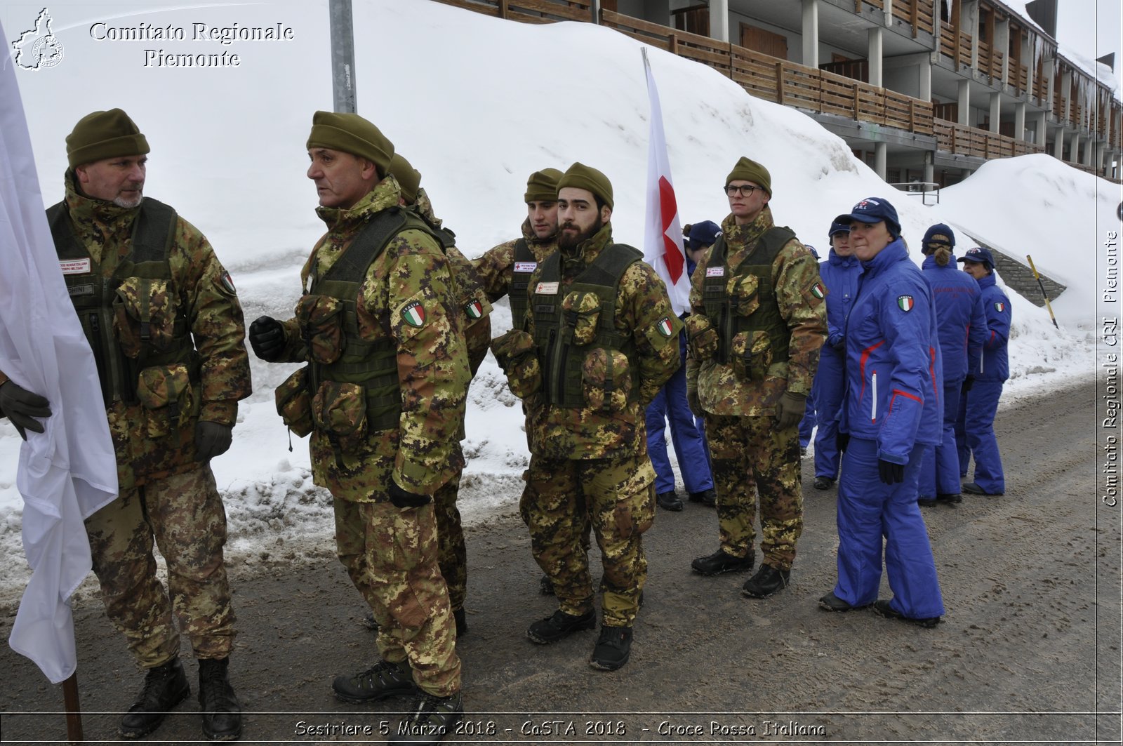 Sestriere 5 Marzo 2018 - CaSTA 2018 - Croce Rossa Italiana- Comitato Regionale del Piemonte