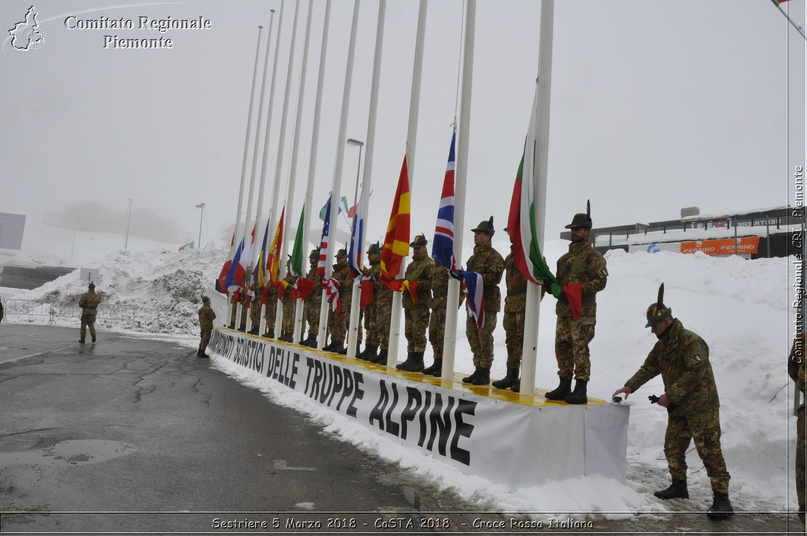 Sestriere 5 Marzo 2018 - CaSTA 2018 - Croce Rossa Italiana- Comitato Regionale del Piemonte