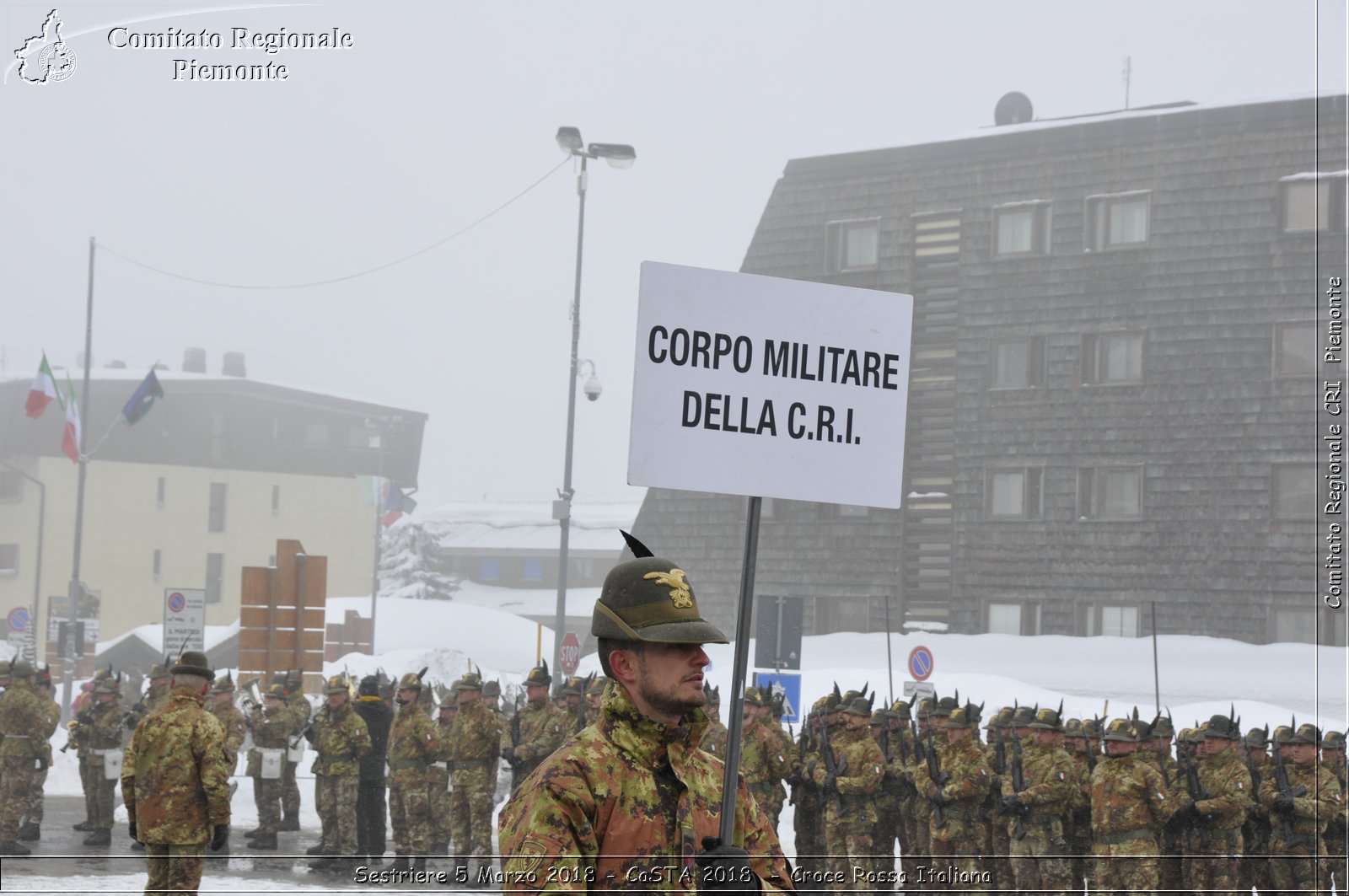 Sestriere 5 Marzo 2018 - CaSTA 2018 - Croce Rossa Italiana- Comitato Regionale del Piemonte