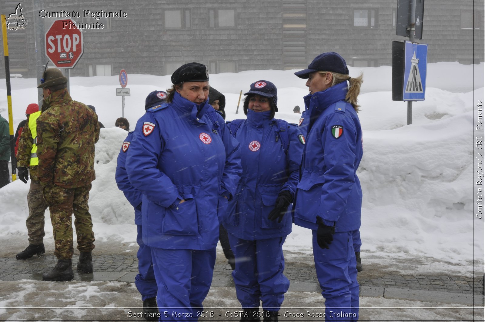 Sestriere 5 Marzo 2018 - CaSTA 2018 - Croce Rossa Italiana- Comitato Regionale del Piemonte