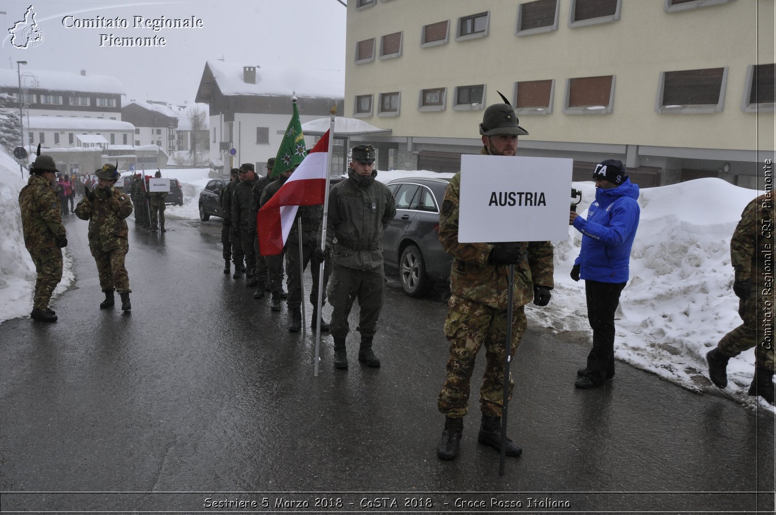 Sestriere 5 Marzo 2018 - CaSTA 2018 - Croce Rossa Italiana- Comitato Regionale del Piemonte