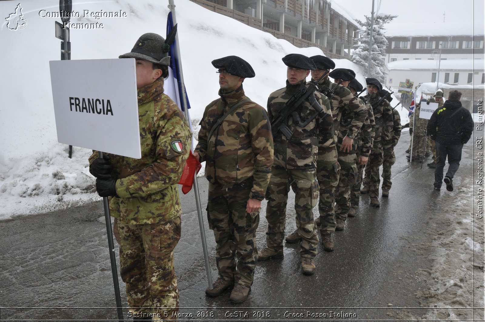 Sestriere 5 Marzo 2018 - CaSTA 2018 - Croce Rossa Italiana- Comitato Regionale del Piemonte