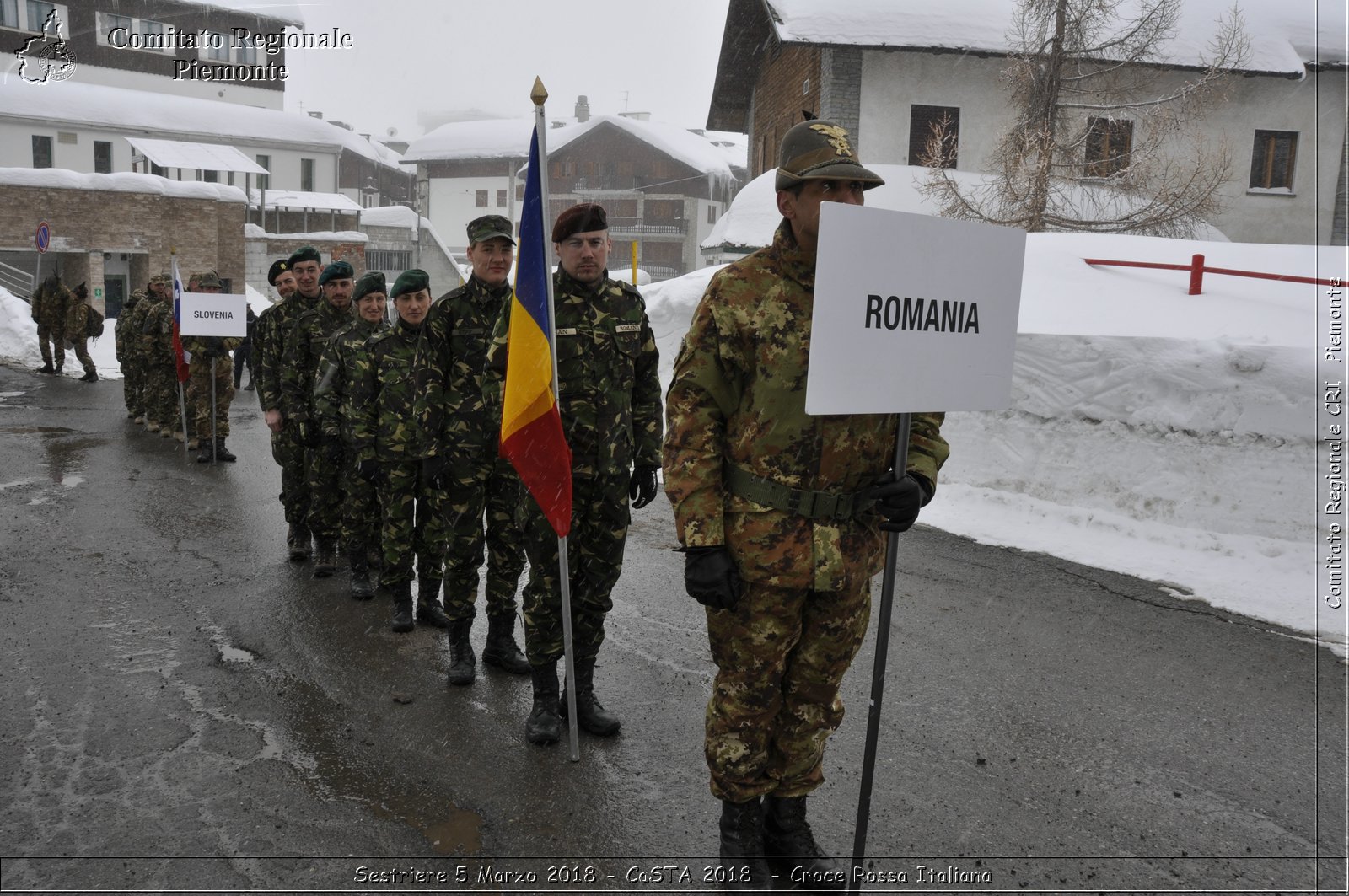 Sestriere 5 Marzo 2018 - CaSTA 2018 - Croce Rossa Italiana- Comitato Regionale del Piemonte