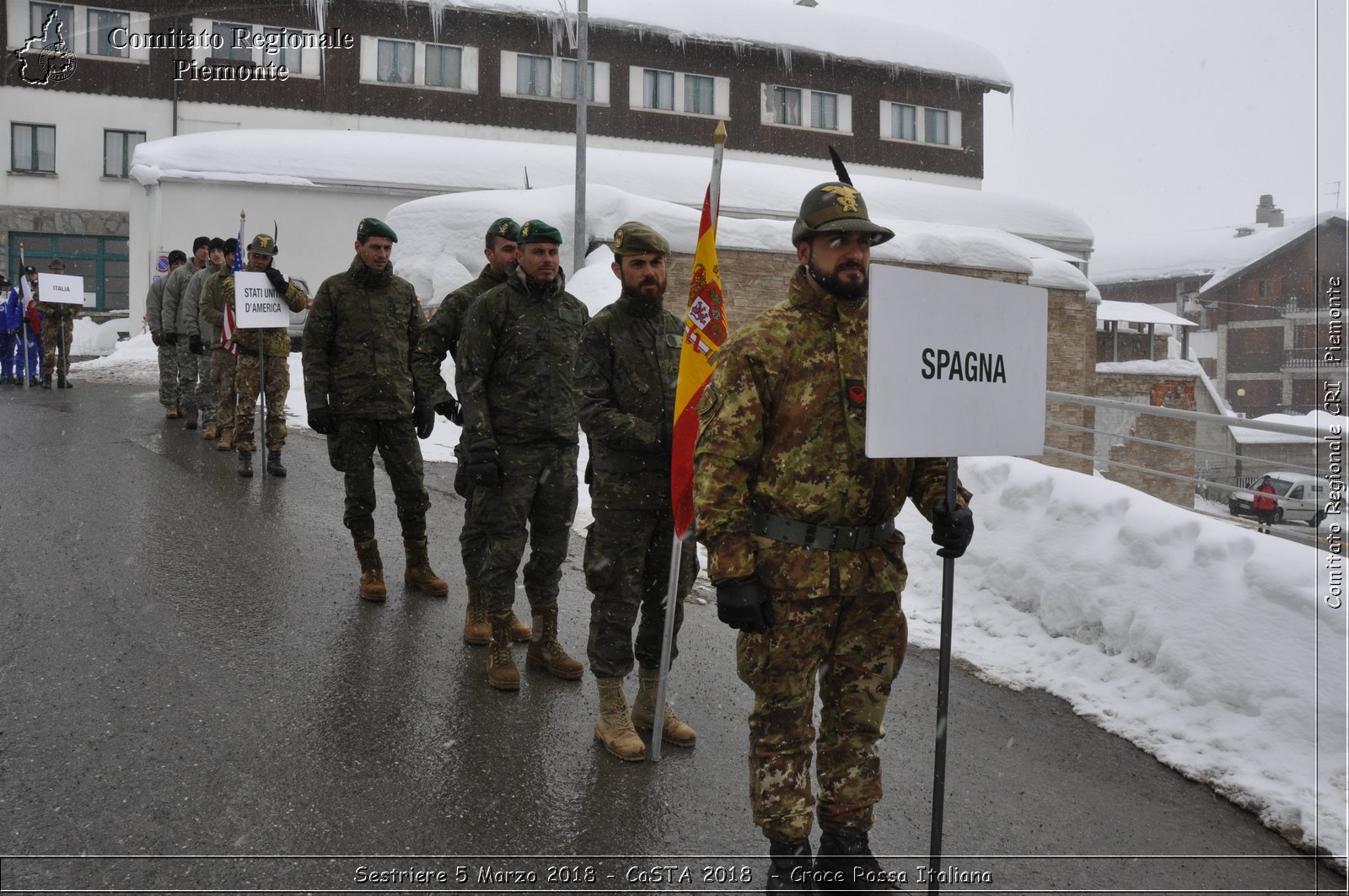 Sestriere 5 Marzo 2018 - CaSTA 2018 - Croce Rossa Italiana- Comitato Regionale del Piemonte