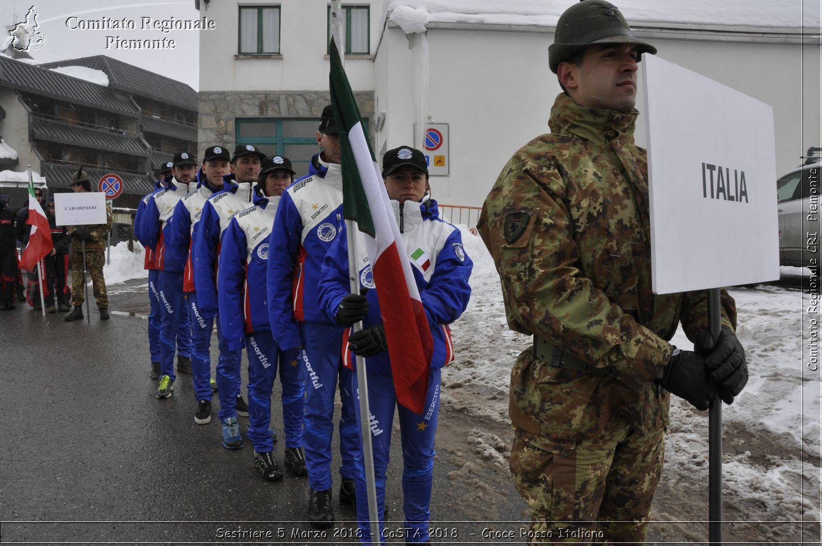 Sestriere 5 Marzo 2018 - CaSTA 2018 - Croce Rossa Italiana- Comitato Regionale del Piemonte