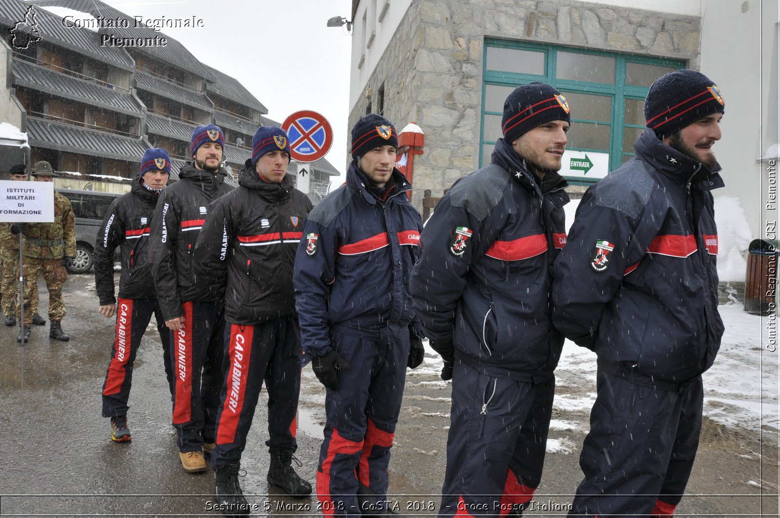 Sestriere 5 Marzo 2018 - CaSTA 2018 - Croce Rossa Italiana- Comitato Regionale del Piemonte