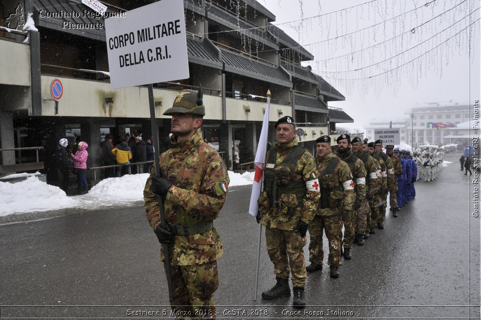 Sestriere 5 Marzo 2018 - CaSTA 2018 - Croce Rossa Italiana- Comitato Regionale del Piemonte