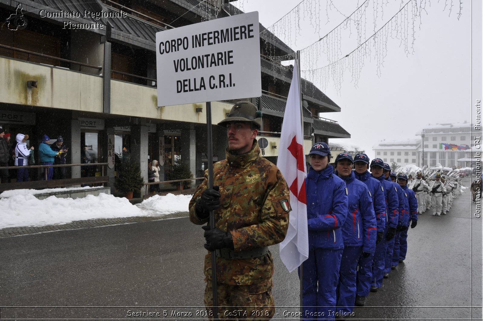 Sestriere 5 Marzo 2018 - CaSTA 2018 - Croce Rossa Italiana- Comitato Regionale del Piemonte