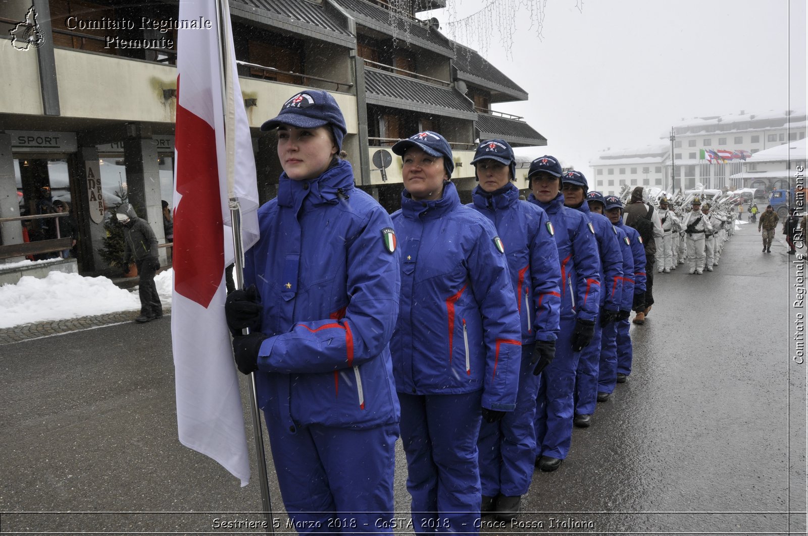 Sestriere 5 Marzo 2018 - CaSTA 2018 - Croce Rossa Italiana- Comitato Regionale del Piemonte