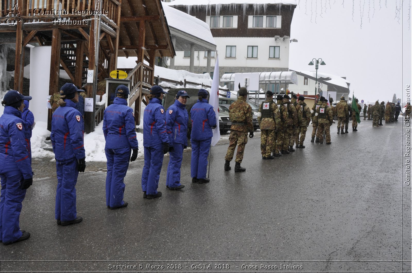 Sestriere 5 Marzo 2018 - CaSTA 2018 - Croce Rossa Italiana- Comitato Regionale del Piemonte