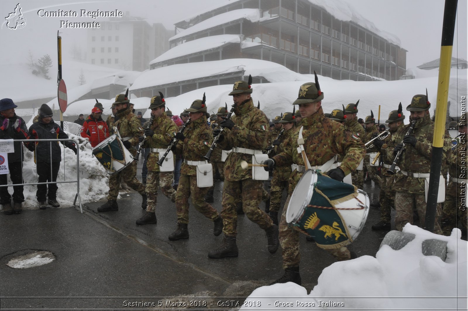 Sestriere 5 Marzo 2018 - CaSTA 2018 - Croce Rossa Italiana- Comitato Regionale del Piemonte