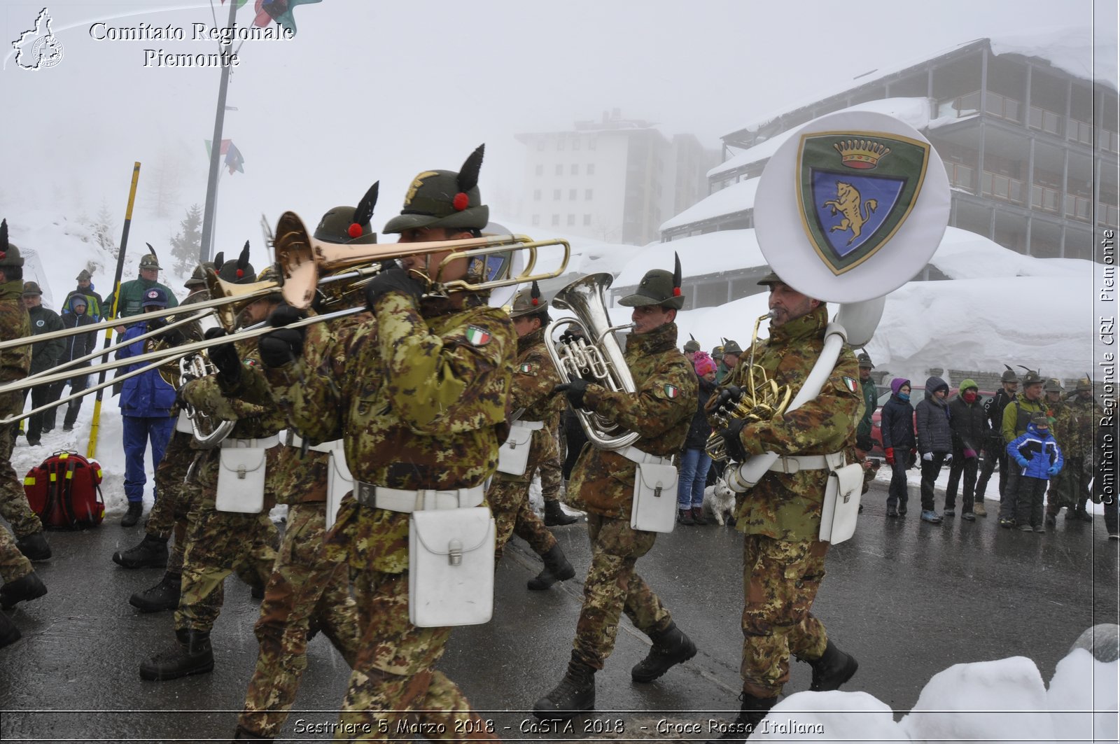 Sestriere 5 Marzo 2018 - CaSTA 2018 - Croce Rossa Italiana- Comitato Regionale del Piemonte