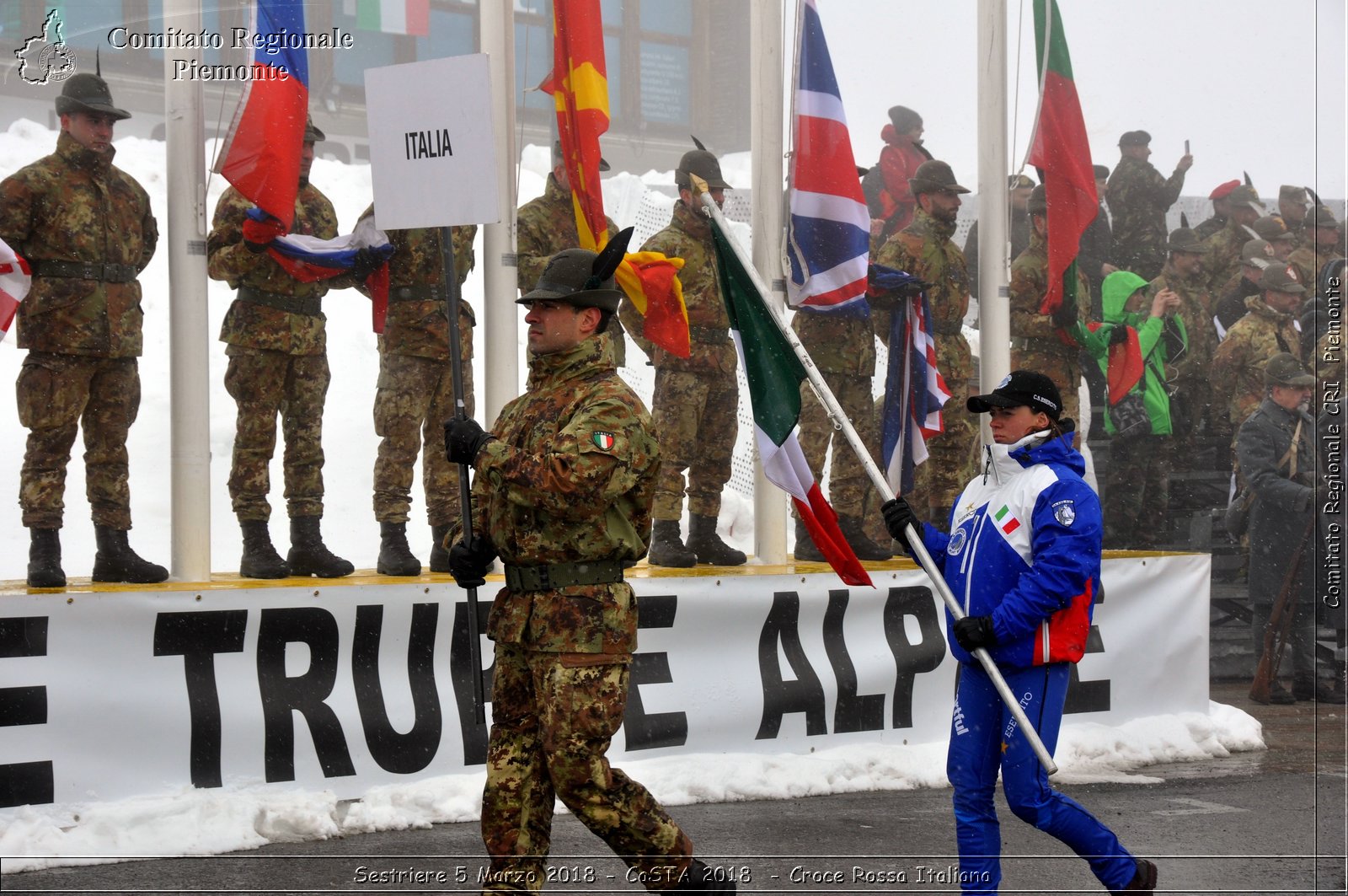 Sestriere 5 Marzo 2018 - CaSTA 2018 - Croce Rossa Italiana- Comitato Regionale del Piemonte