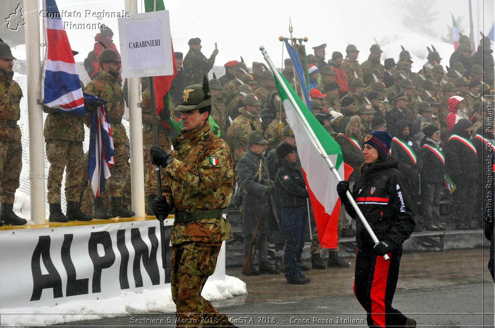 Sestriere 5 Marzo 2018 - CaSTA 2018 - Croce Rossa Italiana- Comitato Regionale del Piemonte