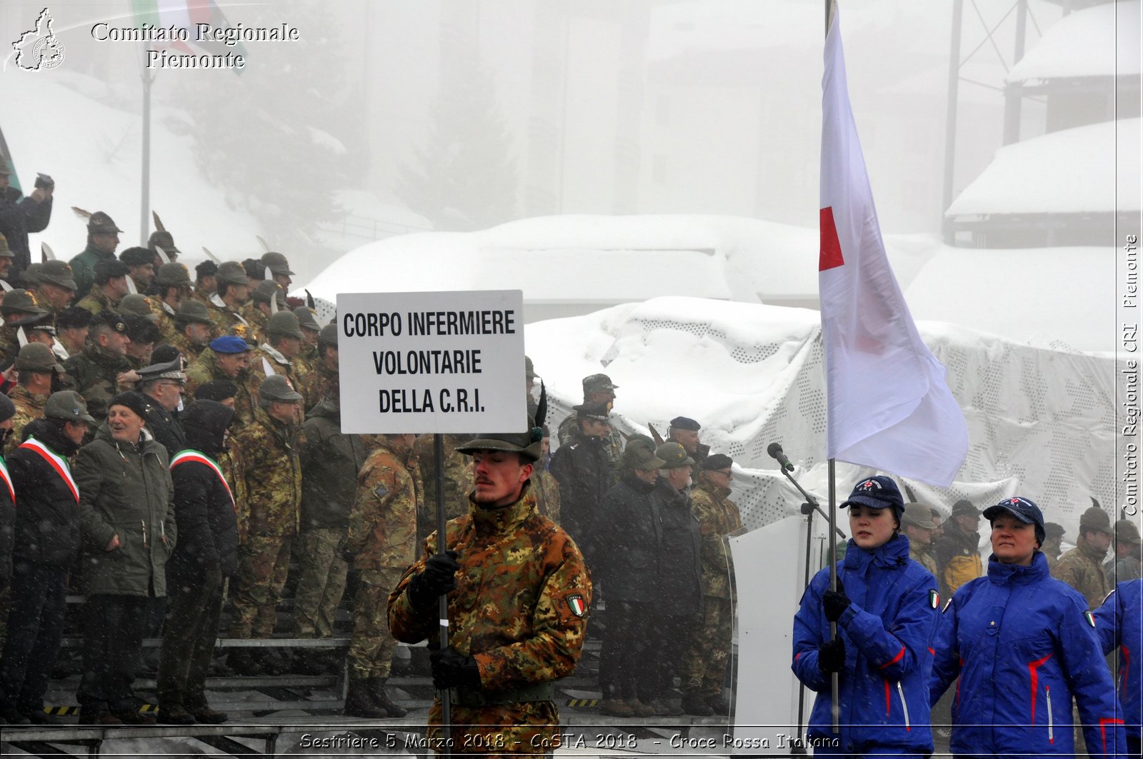 Sestriere 5 Marzo 2018 - CaSTA 2018 - Croce Rossa Italiana- Comitato Regionale del Piemonte