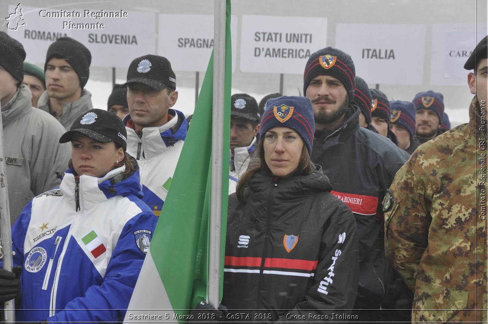 Sestriere 5 Marzo 2018 - CaSTA 2018 - Croce Rossa Italiana- Comitato Regionale del Piemonte