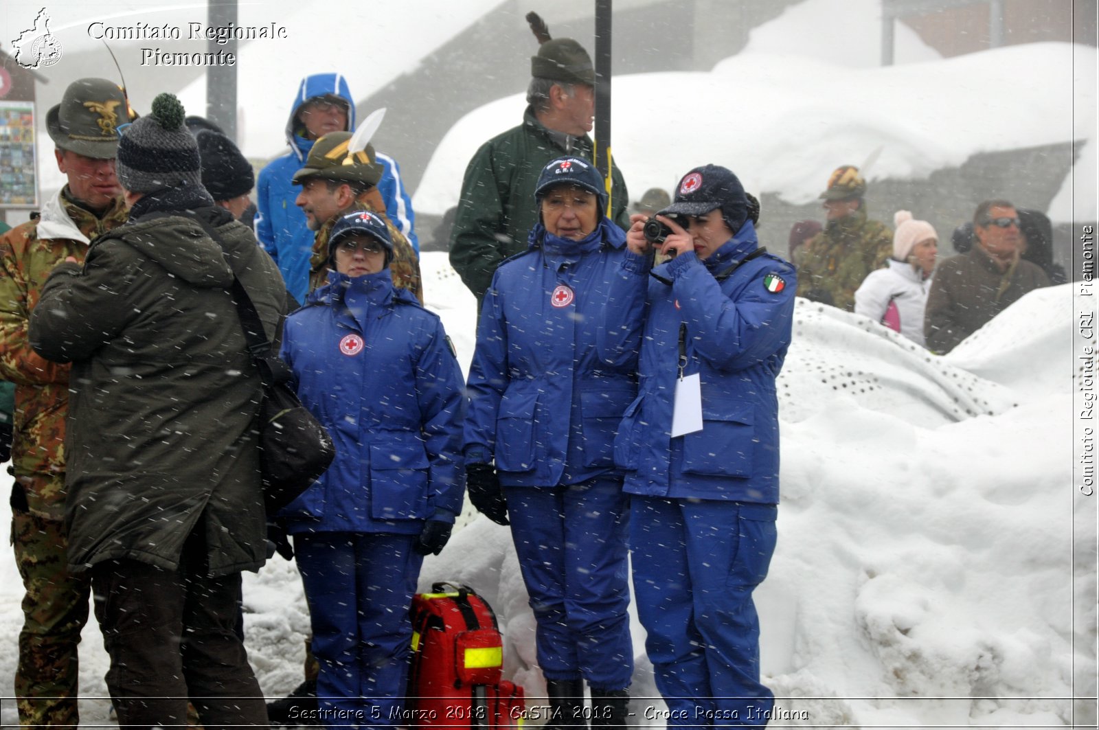 Sestriere 5 Marzo 2018 - CaSTA 2018 - Croce Rossa Italiana- Comitato Regionale del Piemonte