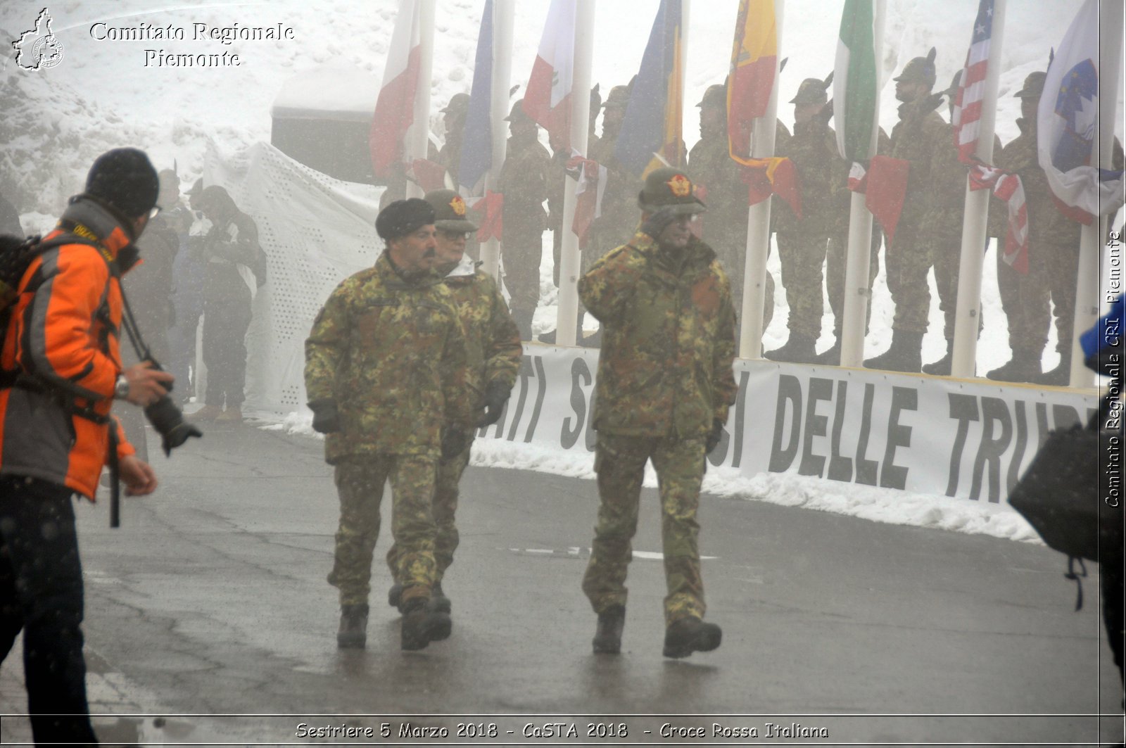 Sestriere 5 Marzo 2018 - CaSTA 2018 - Croce Rossa Italiana- Comitato Regionale del Piemonte