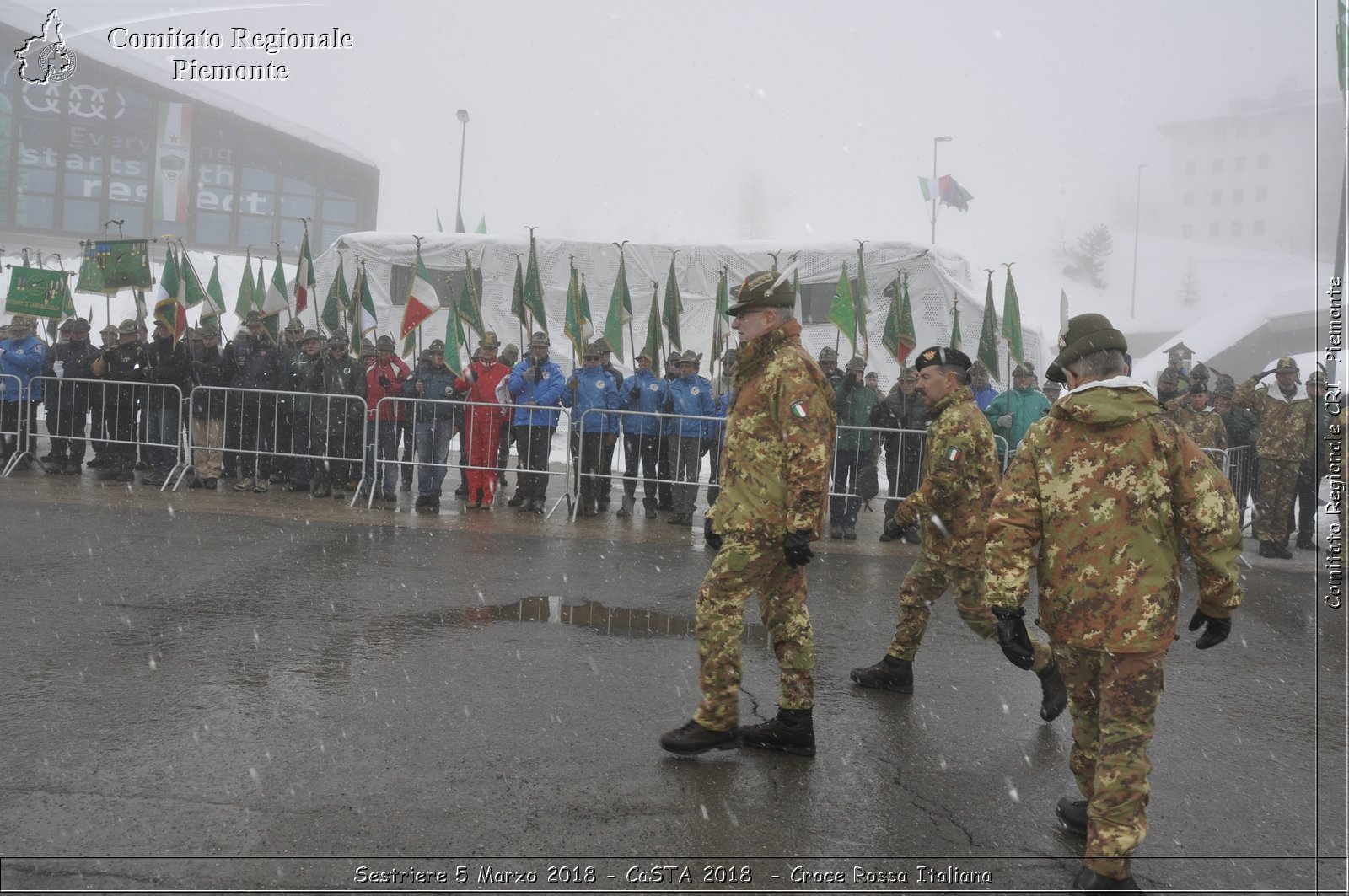 Sestriere 5 Marzo 2018 - CaSTA 2018 - Croce Rossa Italiana- Comitato Regionale del Piemonte