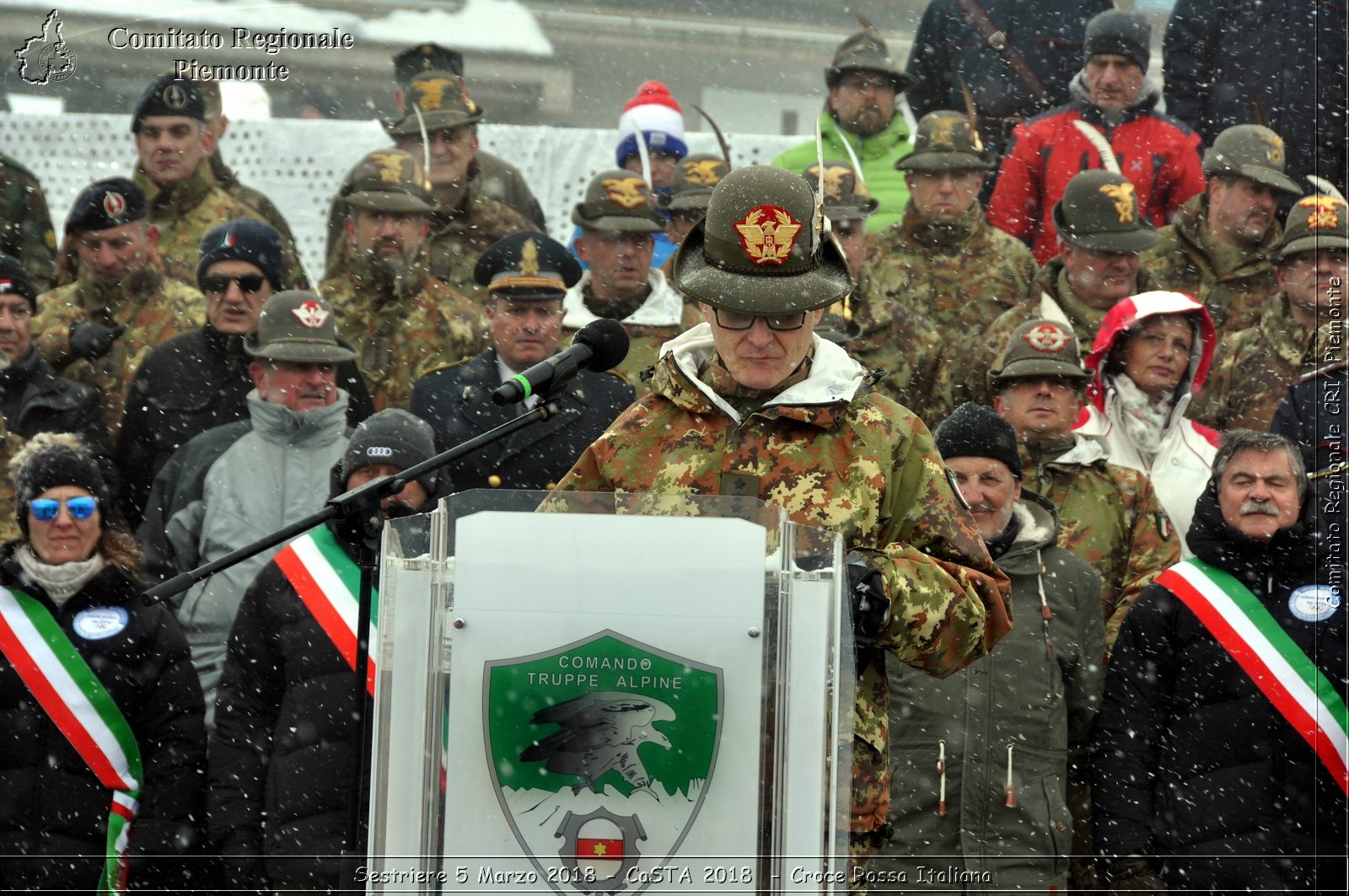 Sestriere 5 Marzo 2018 - CaSTA 2018 - Croce Rossa Italiana- Comitato Regionale del Piemonte