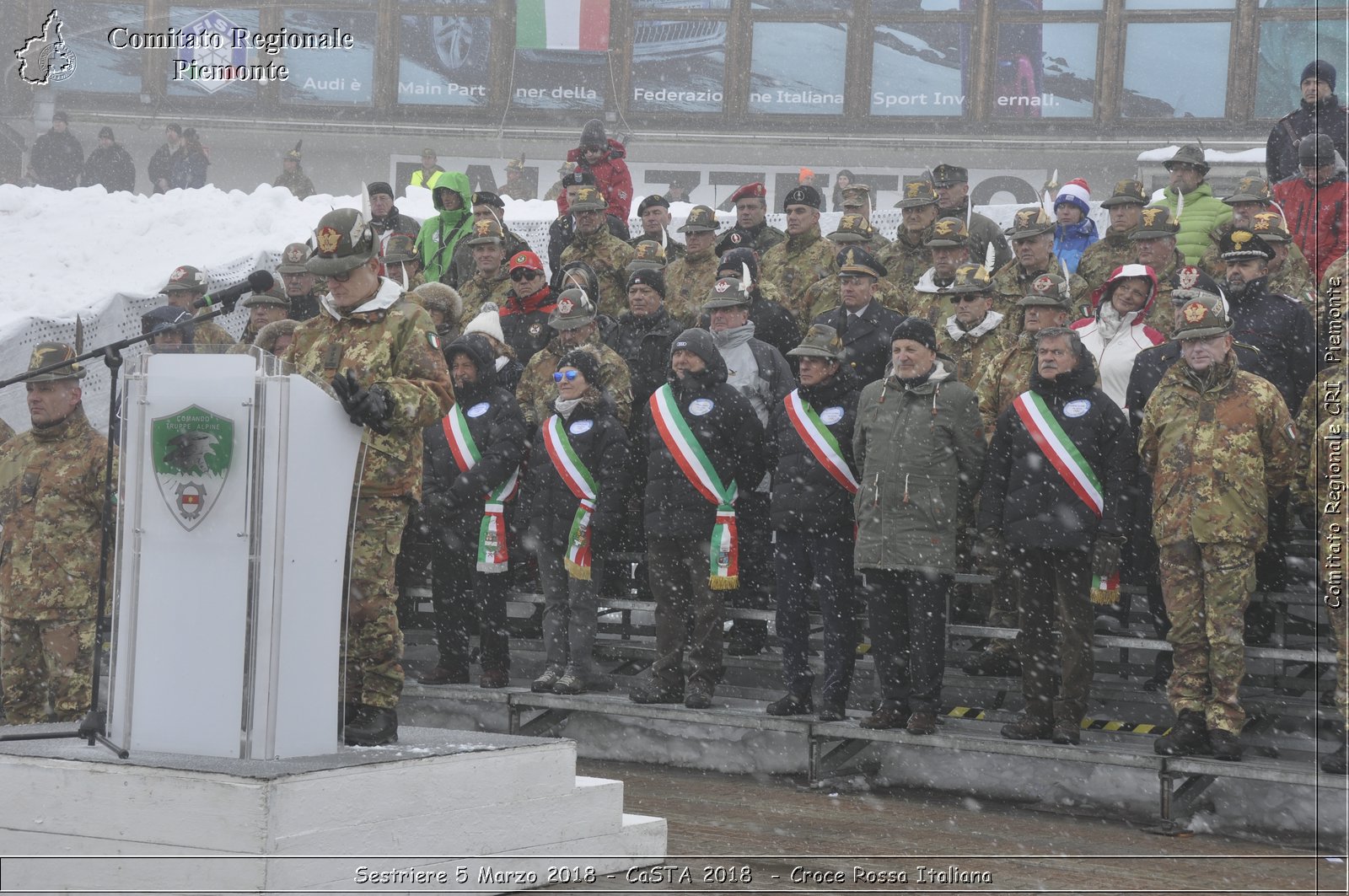 Sestriere 5 Marzo 2018 - CaSTA 2018 - Croce Rossa Italiana- Comitato Regionale del Piemonte