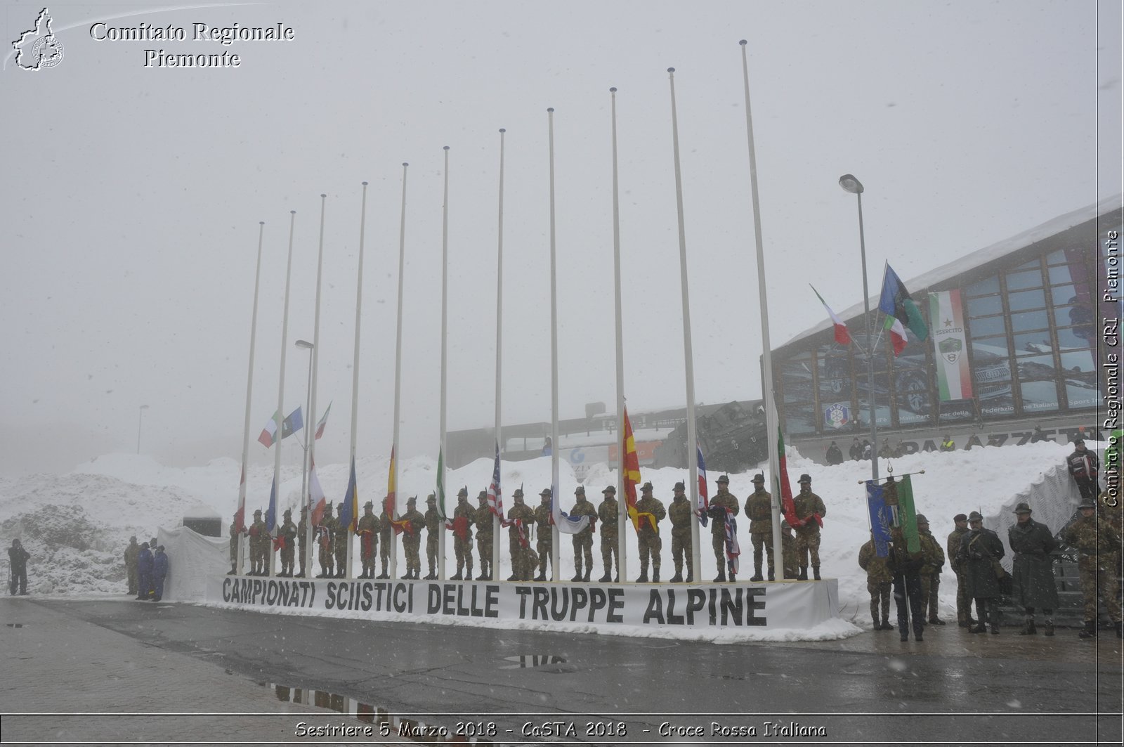 Sestriere 5 Marzo 2018 - CaSTA 2018 - Croce Rossa Italiana- Comitato Regionale del Piemonte