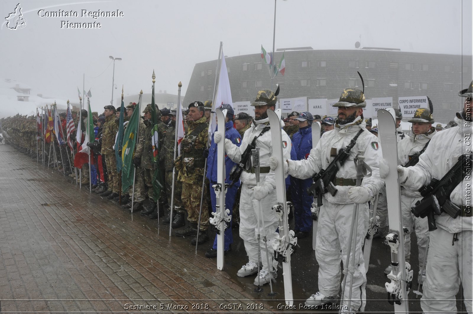 Sestriere 5 Marzo 2018 - CaSTA 2018 - Croce Rossa Italiana- Comitato Regionale del Piemonte