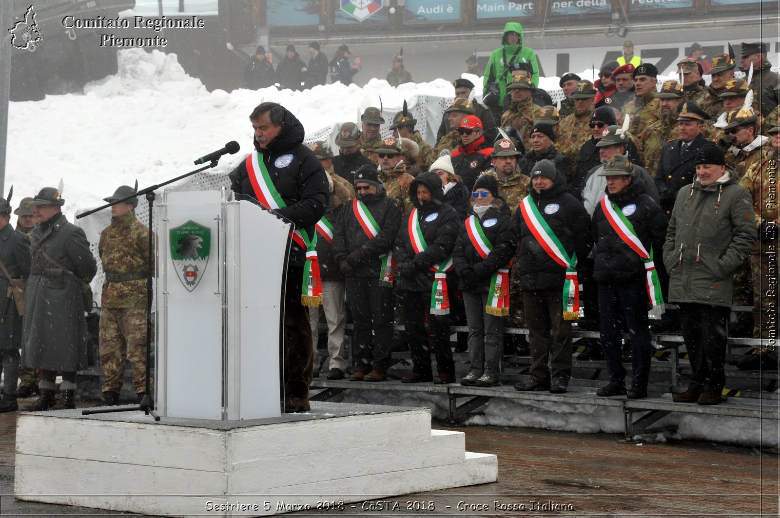 Sestriere 5 Marzo 2018 - CaSTA 2018 - Croce Rossa Italiana- Comitato Regionale del Piemonte