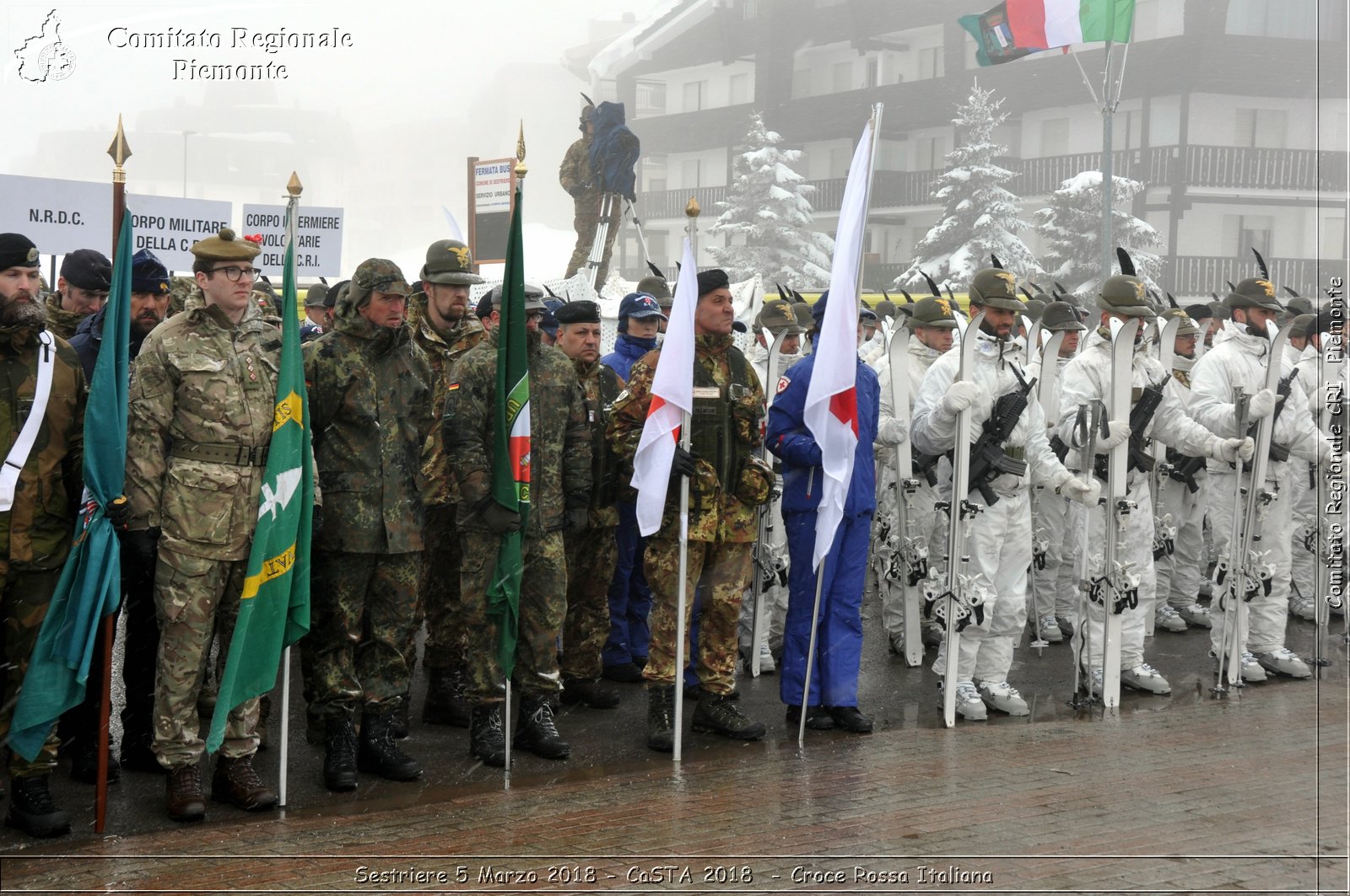 Sestriere 5 Marzo 2018 - CaSTA 2018 - Croce Rossa Italiana- Comitato Regionale del Piemonte