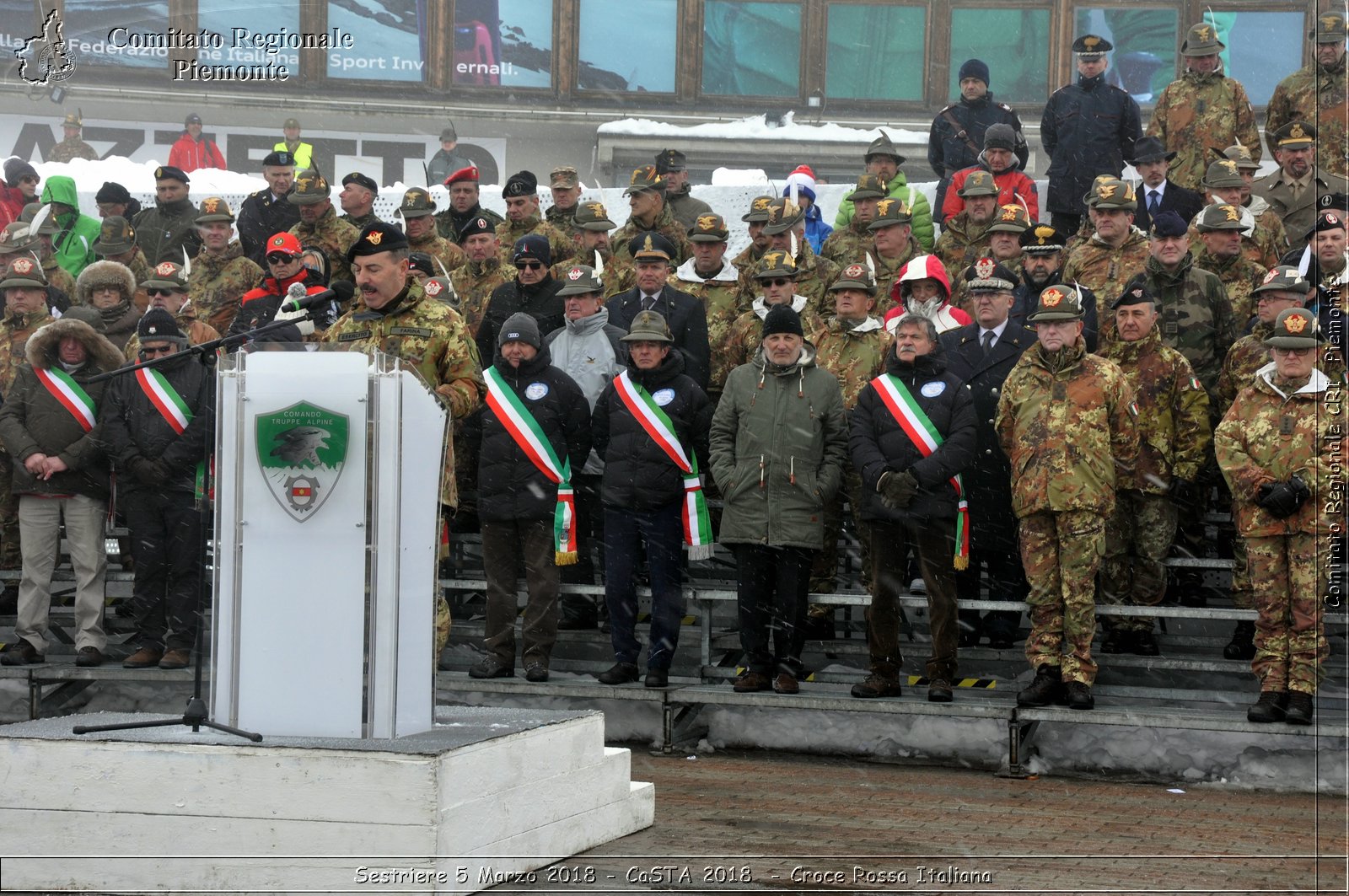 Sestriere 5 Marzo 2018 - CaSTA 2018 - Croce Rossa Italiana- Comitato Regionale del Piemonte