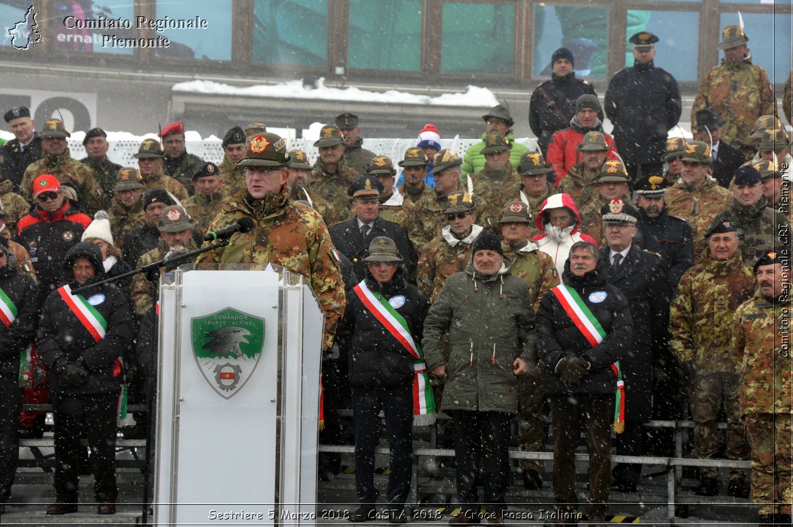 Sestriere 5 Marzo 2018 - CaSTA 2018 - Croce Rossa Italiana- Comitato Regionale del Piemonte