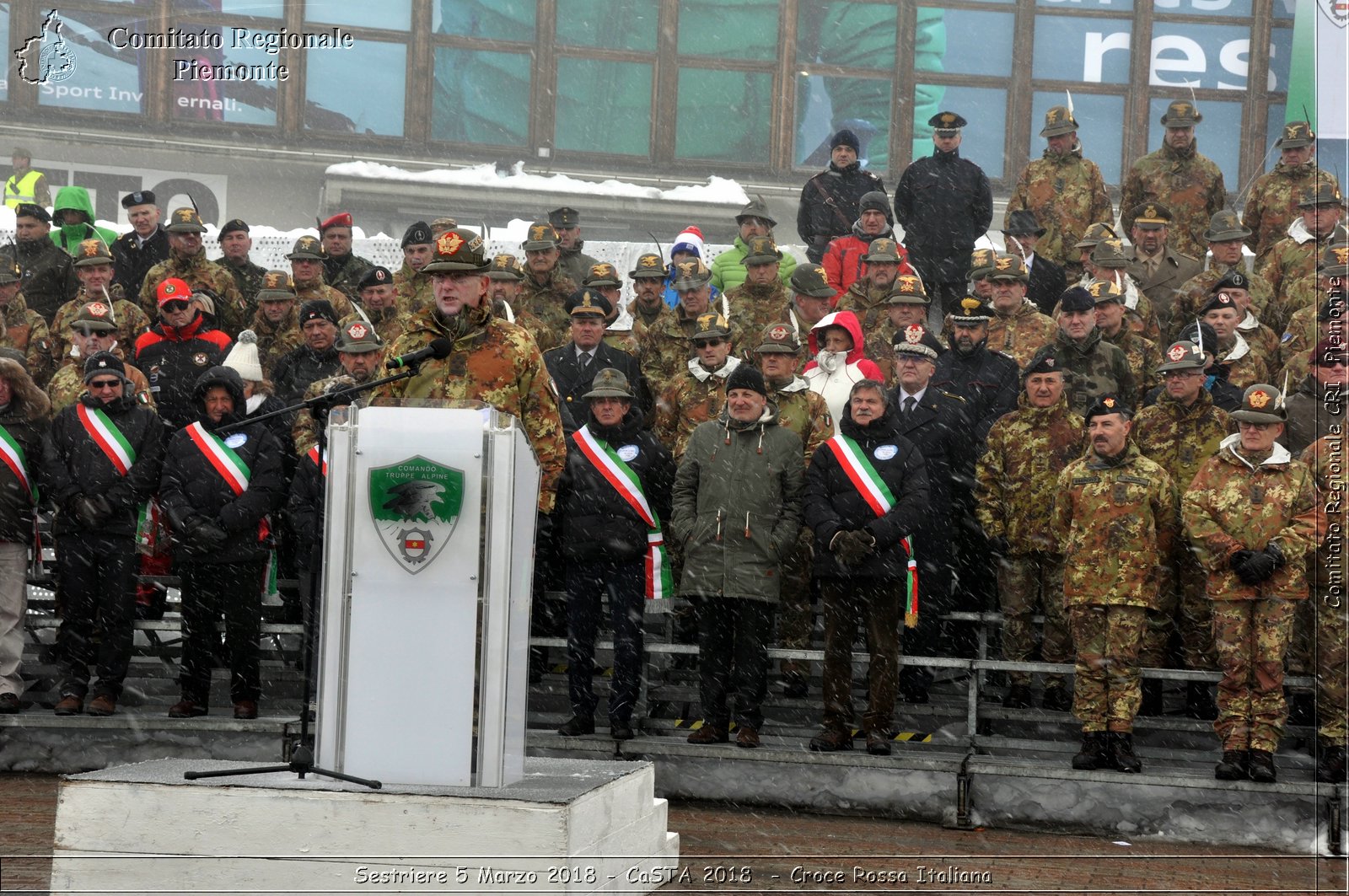 Sestriere 5 Marzo 2018 - CaSTA 2018 - Croce Rossa Italiana- Comitato Regionale del Piemonte