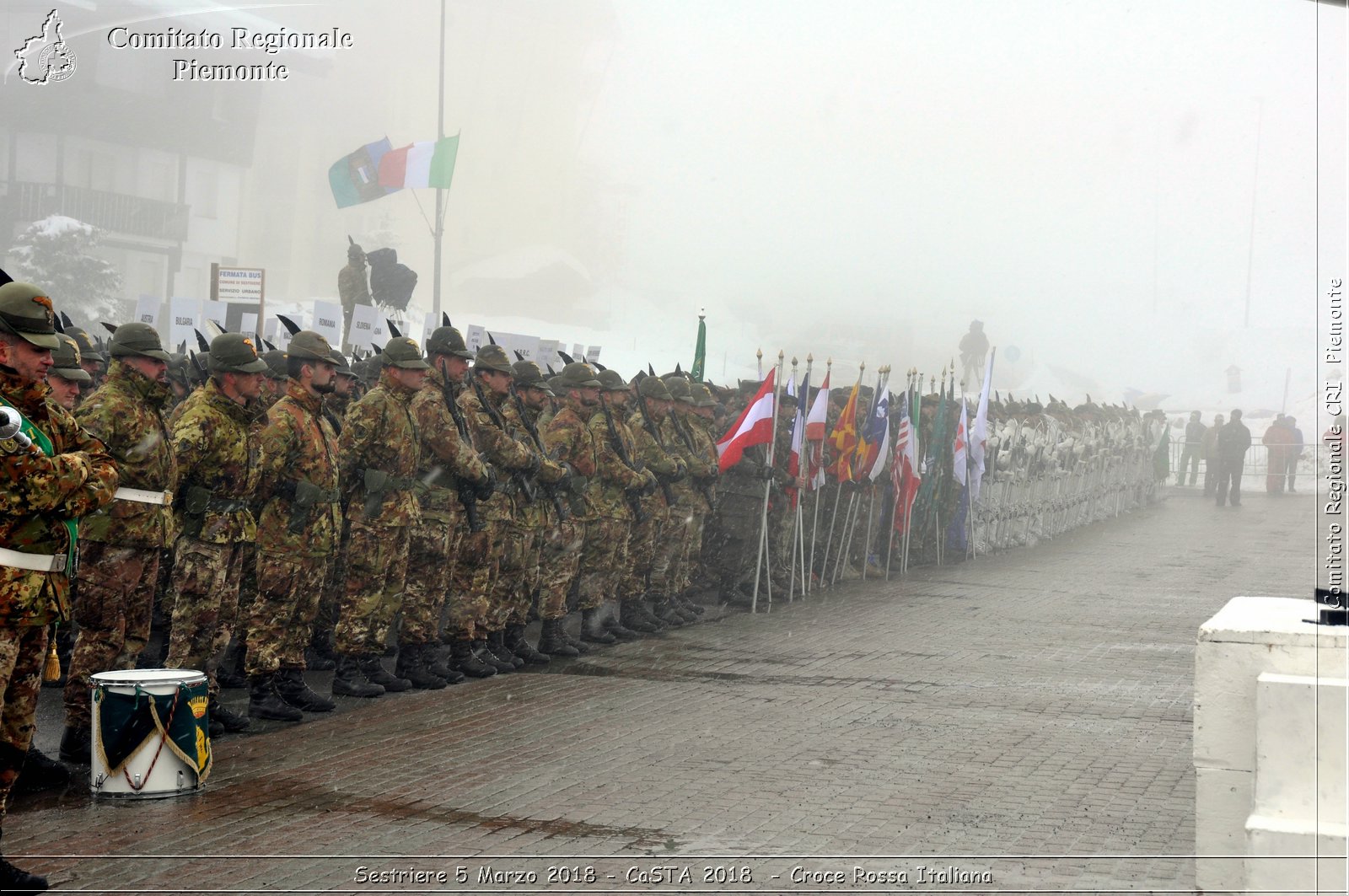 Sestriere 5 Marzo 2018 - CaSTA 2018 - Croce Rossa Italiana- Comitato Regionale del Piemonte