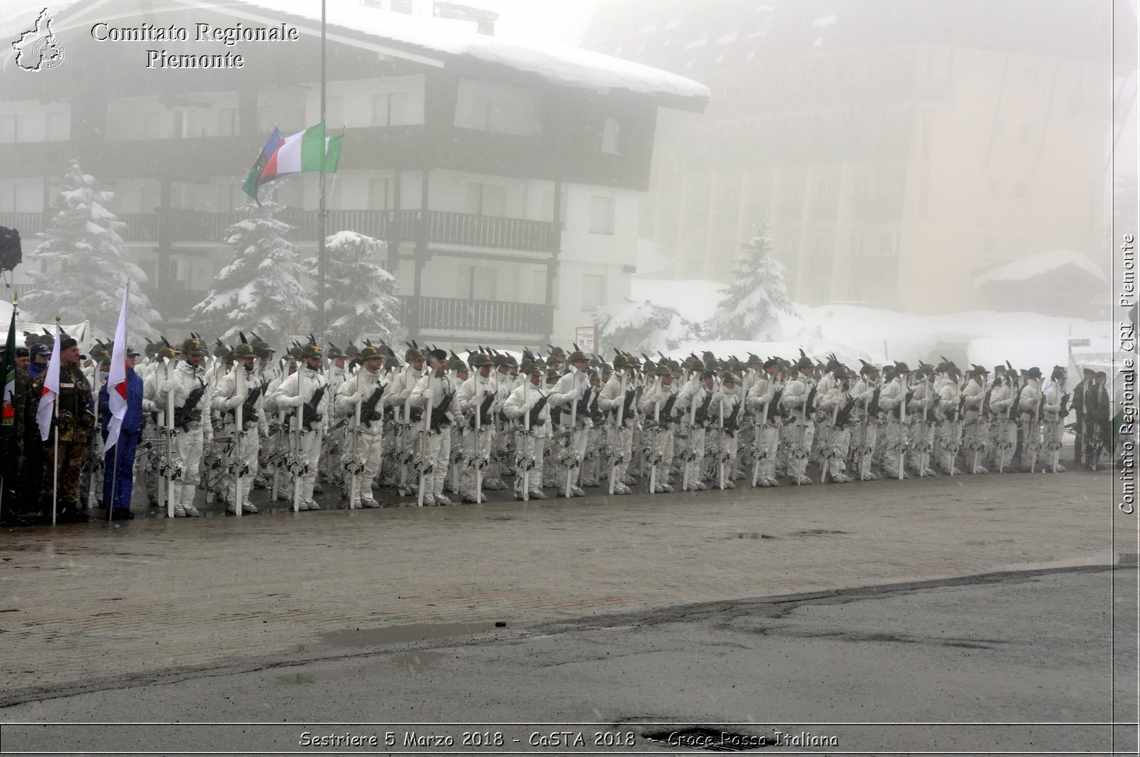 Sestriere 5 Marzo 2018 - CaSTA 2018 - Croce Rossa Italiana- Comitato Regionale del Piemonte