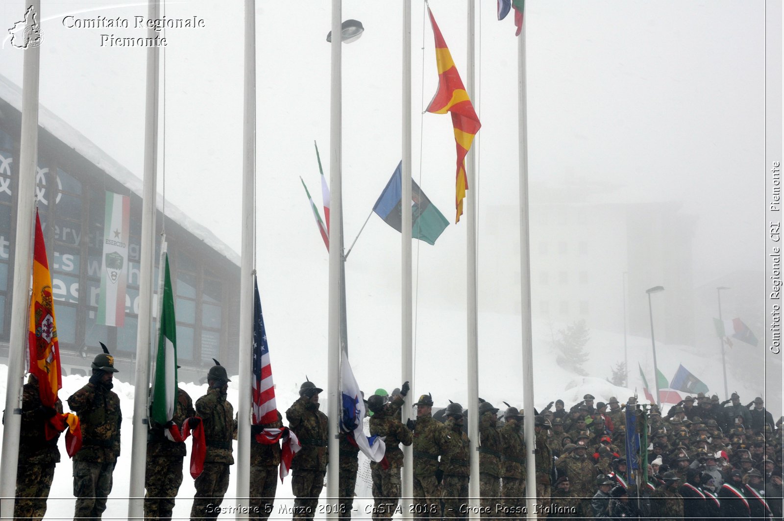 Sestriere 5 Marzo 2018 - CaSTA 2018 - Croce Rossa Italiana- Comitato Regionale del Piemonte