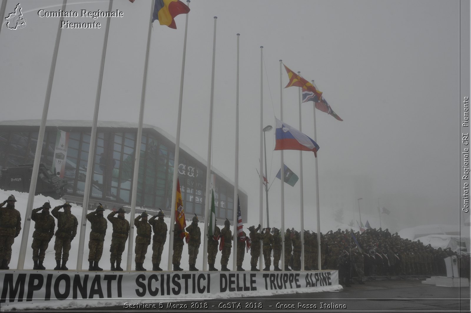 Sestriere 5 Marzo 2018 - CaSTA 2018 - Croce Rossa Italiana- Comitato Regionale del Piemonte