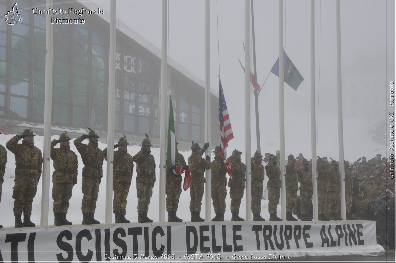 Sestriere 5 Marzo 2018 - CaSTA 2018 - Croce Rossa Italiana- Comitato Regionale del Piemonte